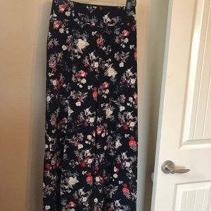 Wide Legged Fun Flower Pants